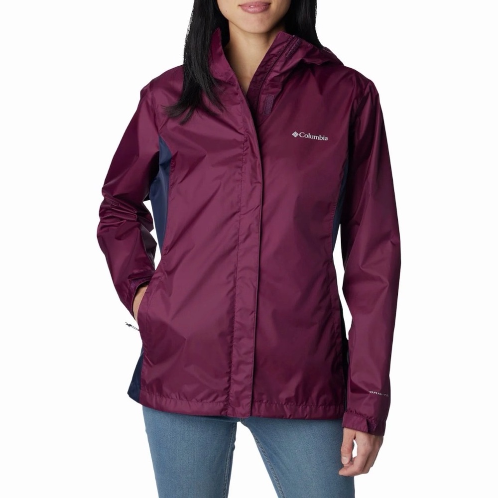 Columbia Women’s XL Arcadia II Jacket New Waterproof Hiking Outdoor Gorpcore